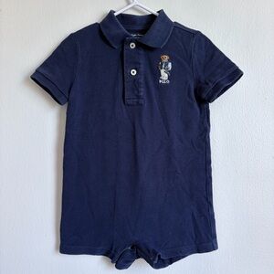 Ralph Lauren Navy Kids Bodysuit